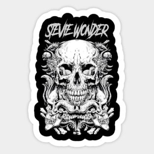 STEVIE WONDER BAND MERCHANDISE Sticker